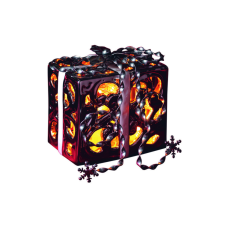 SomogyiElektronic HOME KDC 11 LED-ES KERÁMIA AJÁNDÉKDOBOZ karácsonyi dekoráció