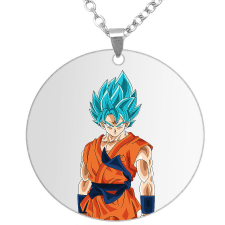 Son Goku medál lánccal, választható több formában és színben medál