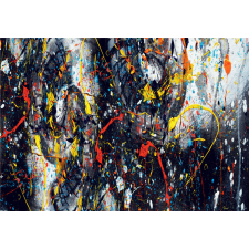  SONER mágneses radiátor takaró színes festék mintával 60x180 cm dekorburkolat