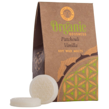 Song of India Organic Goodness Patchouli & Vanilla illatosított viasz gyertya