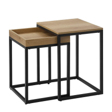 Songmics Éjjeliszekrény / oldalsó asztal szett - Vasagle Loft bútor
