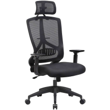 Songmics Irodai szék, ergonomikus forgó szék deréktámasszal forgószék