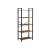 Songmics Vasagle Loft 5 Polcos Könyvespolc - Ipari Stílus - 66x153 cm