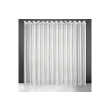  Sonia egyszínű fényáteresztő függöny Fehér 400x250 cm lakástextília