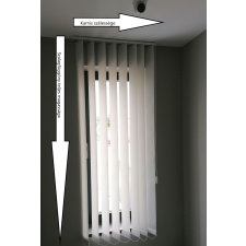  SONIA Szalagfüggöny (280 cm karnisszélesség)- választható magassággal! (240-260 cm) lakástextília