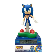 Sonic a sündisznó 3D éjszakai lámpa és ébresztőóra éjjeli fény