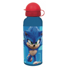 Sonic a sündisznó alumínium kulacs kék 520ml kulacs, kulacstartó