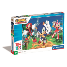  Sonic, a sündisznó Amy Rose 104 db-os puzzle Clementoni puzzle, kirakós