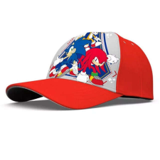  Sonic a sündisznó baseball sapka 54cm (Gold Rings red) gyerek sapka