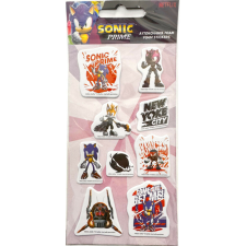 Sonic a sündisznó Heroes pufi szivacs matrica szett matrica