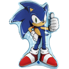 Sonic a sündisznó Larrikin fólia lufi 71 cm party kellék