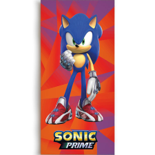 Sonic a sündisznó Prime fürdőlepedő, strand törölköző 70x140cm lakástextília