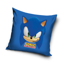 Sonic, a sündisznó Sonic a sündisznó Blue Blur párnahuzat 40x40 cm Velúr lakástextília