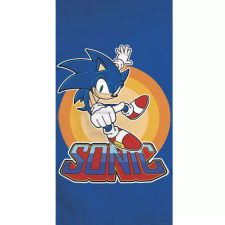 Sonic, a sündisznó Sonic a sündisznó fürdőlepedő, strand törölköző 70x140cm (Fast Dry) babatörülköző, kifogó