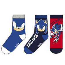 Sonic, a sündisznó Sonic a sündisznó gyerek zokni (3 pár) gyerek zokni