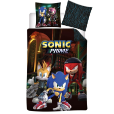 Sonic, a sündisznó Sonic a sündisznó Prime ágyneműhuzat 140×200cm, 63×63 cm microfibre lakástextília