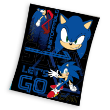 Sonic a sündisznó Unstoppable coral fleece polár takaró 130x170cm lakástextília