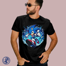  Sonic férfi póló férfi póló