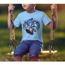  Sonic gyerek póló gyerek póló