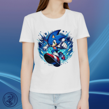  Sonic női póló női póló