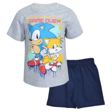 Sonic Sonic rövid nyári pizsama 3-4 év (104 cm) gyerek hálóing, pizsama