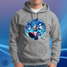Sonic Unisex Kapucnis pulóver ajándéktárgy