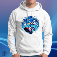 Sonic Unisex Kapucnis pulóver ajándéktárgy