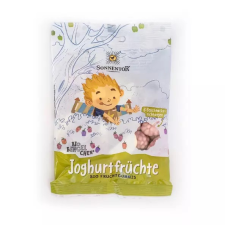 Sonnentor Bio joghurtos gyümölcsös gumicukor, 100g bébiétel
