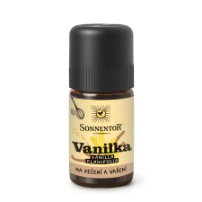 Sonnentor vanília kivonat, illóolaj, BIO, 5 ml *CZ-BIO-002 tanúsítvány alapvető élelmiszer