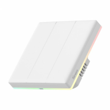 Sonoff TX Ultimate T5-1C WiFi + eWeLink-Remote, érintős 1 gombos villanykapcsoló, fehér villanyszerelés