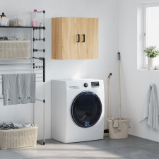  Sonoma tölgy színű szerelt fa faliszekrény 60 x 31 x 60 cm bútor