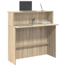  sonoma tölgyfa recepciósasztal 100 x 50 x 103,5 cm íróasztal