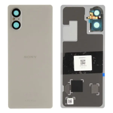 Sony A5064818A Gyári Sony Xperia 5 V Ezüst akkufedél, hátlap mobiltelefon, tablet alkatrész