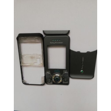 Sony Ericsson W580 komplett ház, Előlap, szürke mobiltelefon, tablet alkatrész