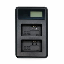  Sony NP-FW50 töltő - Sony NP FW50 akkumulátor töltő dupla digitális fényképező akkumulátor