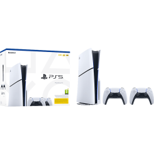 Sony PlayStation 5 + 2 db DualSense vezeték nélküli kontroller konzol