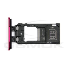 Sony SIM-kártya tartó Sony Xperia 5 piros U50065961 1319-9444 [Eredeti] mobiltelefon, tablet alkatrész