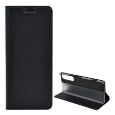 Sony Tok álló, bőr hatású (FLIP, oldalra nyíló, asztali tartó funkció) FEKETE [Sony Xperia 1 II (XQ-AT... mobiltelefon kellék