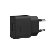 Sony UCH20 hálózati töltő USB-A aljzat (5V/1.5A, gyorstöltő, 7.5W) fekete (UCH20) mobiltelefon kellék