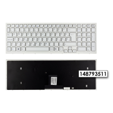 Sony VPC VPC-EB4E1E fehér magyar laptop billentyűzet laptop alkatrész