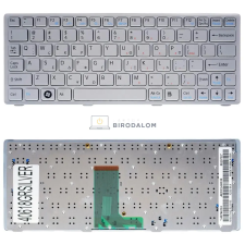Sony VPCW, VPCW121AD, VPCW211AD, VPCW212AD, VPCW225AX gyári billentyűzet (GR kiosztás, ezüst) laptop alkatrész