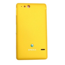 Sony Xperia GO ST27, Akkufedél, sárga mobiltelefon, tablet alkatrész