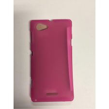 Sony Xperia L C2104 C2105 S36H pink rózsaszín matt szilikon tok tok és táska