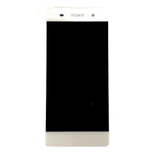 Sony Xperia XA/XA Dual F3111/F3112, LCD kijelző érintőplexivel, fehér mobiltelefon, tablet alkatrész