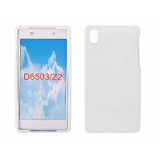 Sony Xperia Z2 D6503, Szilikon tok, S-Case, fehér tok és táska