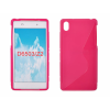 Sony Xperia Z2 D6503, Szilikon tok, S-Case, rózsaszín