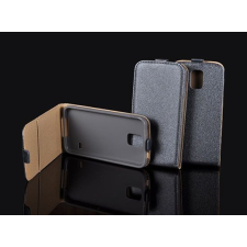 Sony Xperia Z5 Compact grafit szürke szilikon keretes vékony flip tok tok és táska