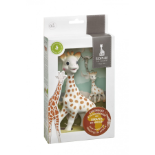 Sophie/Vulli Sophie 'Sauvons les girafes' Sophie zsiráf+kulcstartó szett egyéb bébijáték