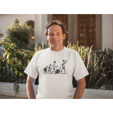  Sör evolúció fehér póló egyedi ajándék