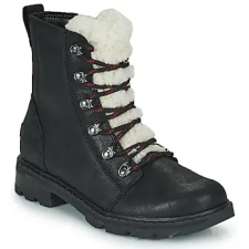 SOREL Csizmák LENNOX LACE COZY Fekete 38 női csizma, bakancs